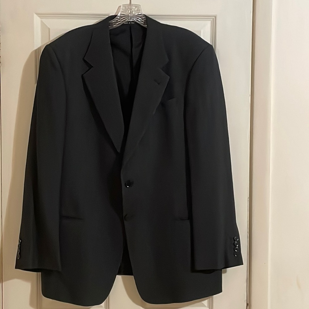 Armani Collezioni Sports Jacket, 44R, Black